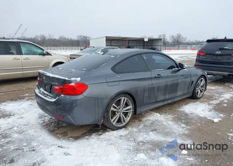 2014 BMW 435I z USA, uszkodzony, nr VIN WBA3R1C54EK192581